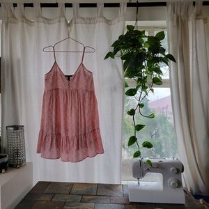 Forever 21 Large Babydoll Pink Minidress NWOT